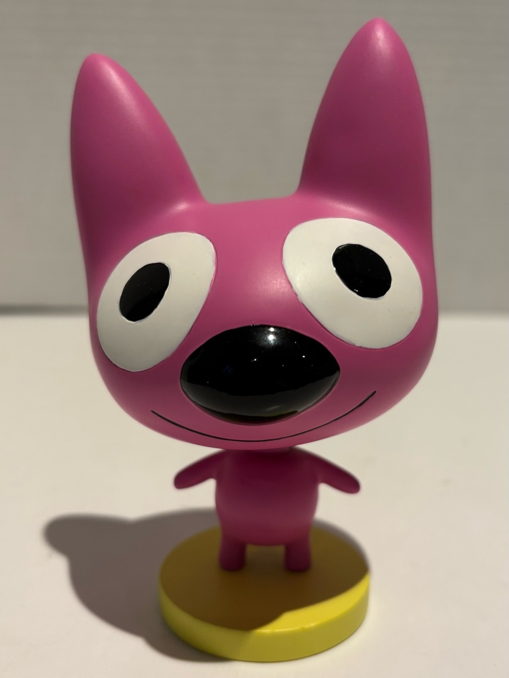 Hoops and Yoyo: Yoyo (Pink Bunny) Bobblehead Hallmark Figure HTF GUC